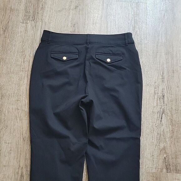 JM Collection Dress Pants Sz 14 Black High Rise 28.5" Inseam - Picture 6 of 7